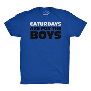 CATURDAYS ARE FOR THE BOYS TSHIRT