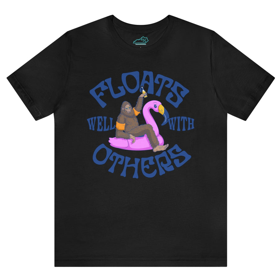 Floats Well With Others T-shirt Black