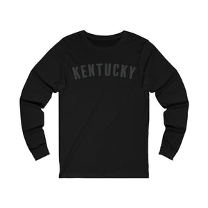 Kentucky Black on Black Long Sleeve Shirt