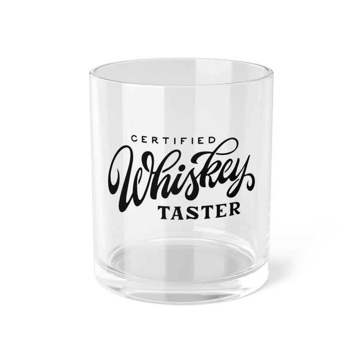Certified Whiskey Taster Rocks Glass