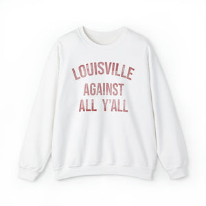 White Louisville Sweatshirt Vintage