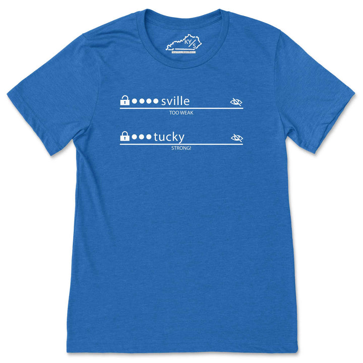 Password Rivalry Tshirt (Kentucky Edition) Royal Blue