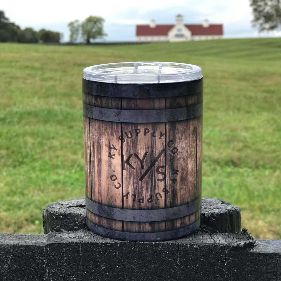 Bourbon Barrel Tumbler - Whiskey Barrel Tumbler, Whiskey Barrel Cup