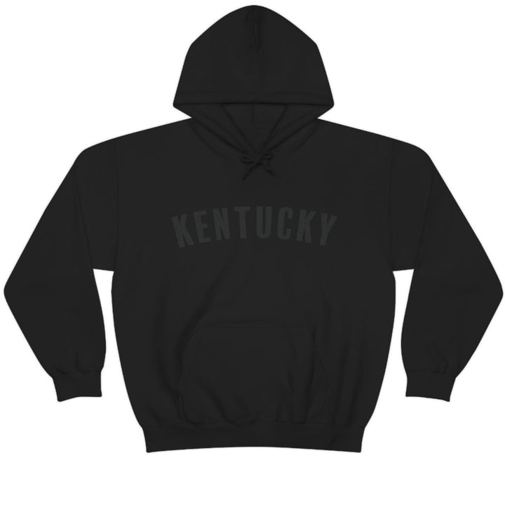 Kentucky Black on Black Tonal Hoodie