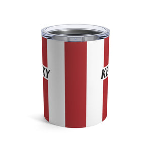 Red and White Stripes Cup