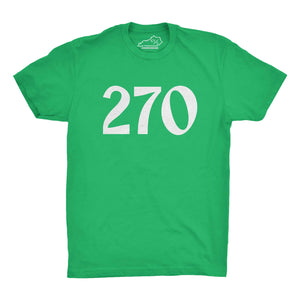 270 Celtic Tshirt Kelly Green