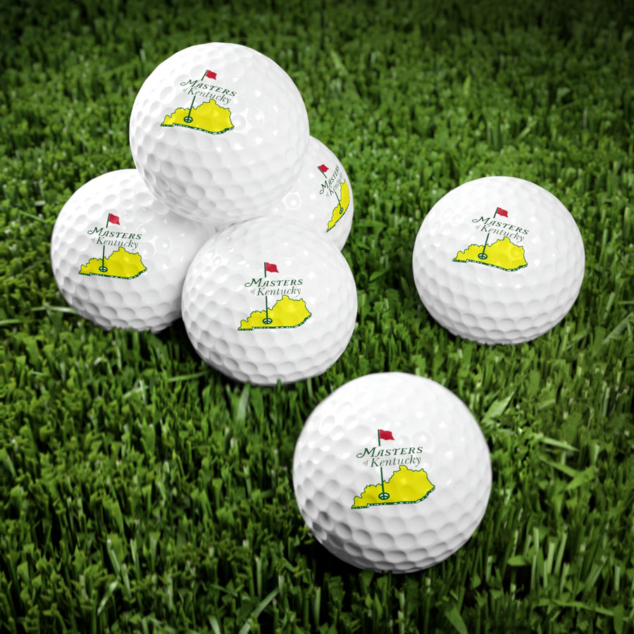 Masters of Kentucky Golf Balls (6 Pack)