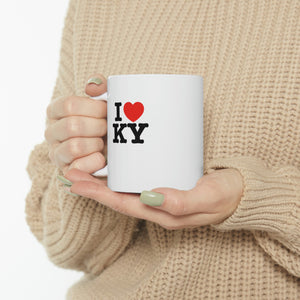 I Love Kentucky Coffee Cup