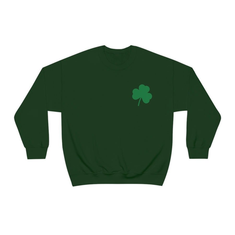 Irish Shamrock Sweatshirt Green