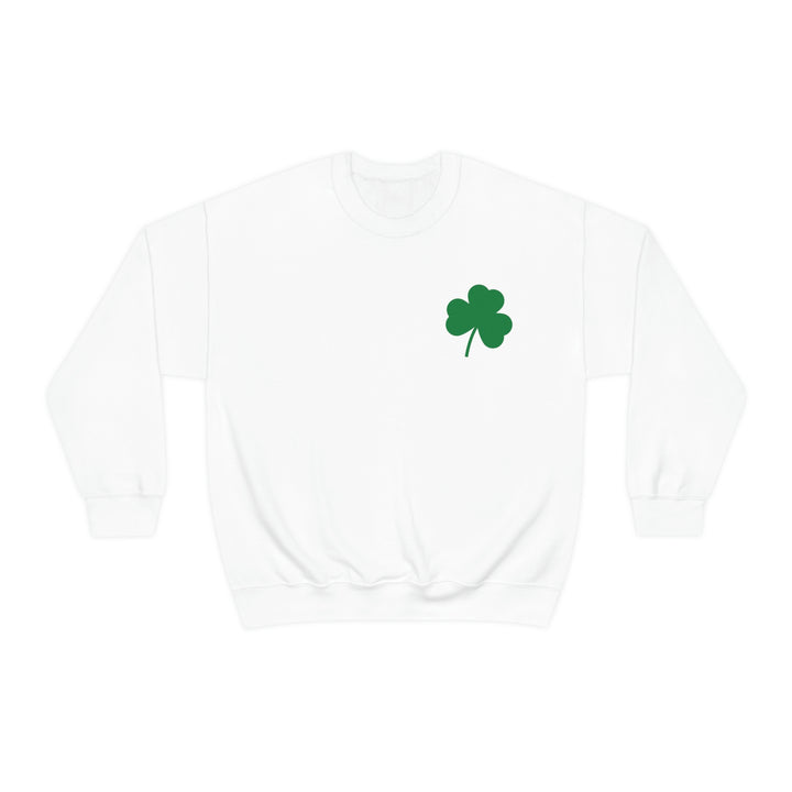 Irish Shamrock Sweatshirt White