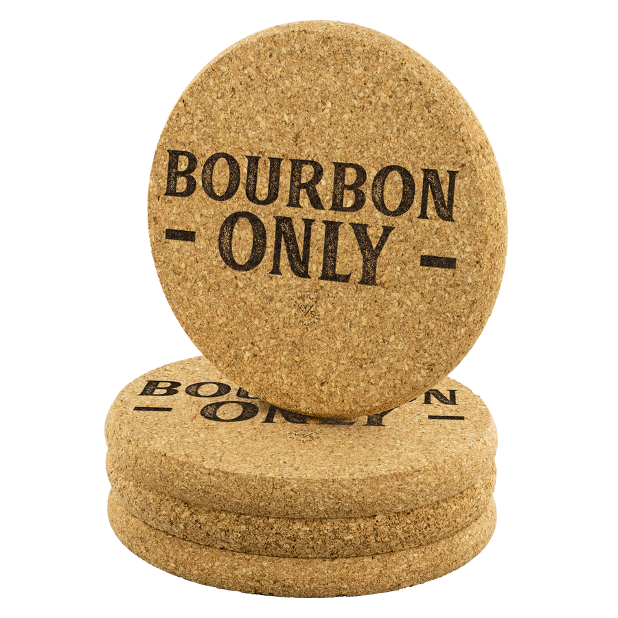 Bourbon Only Coasters