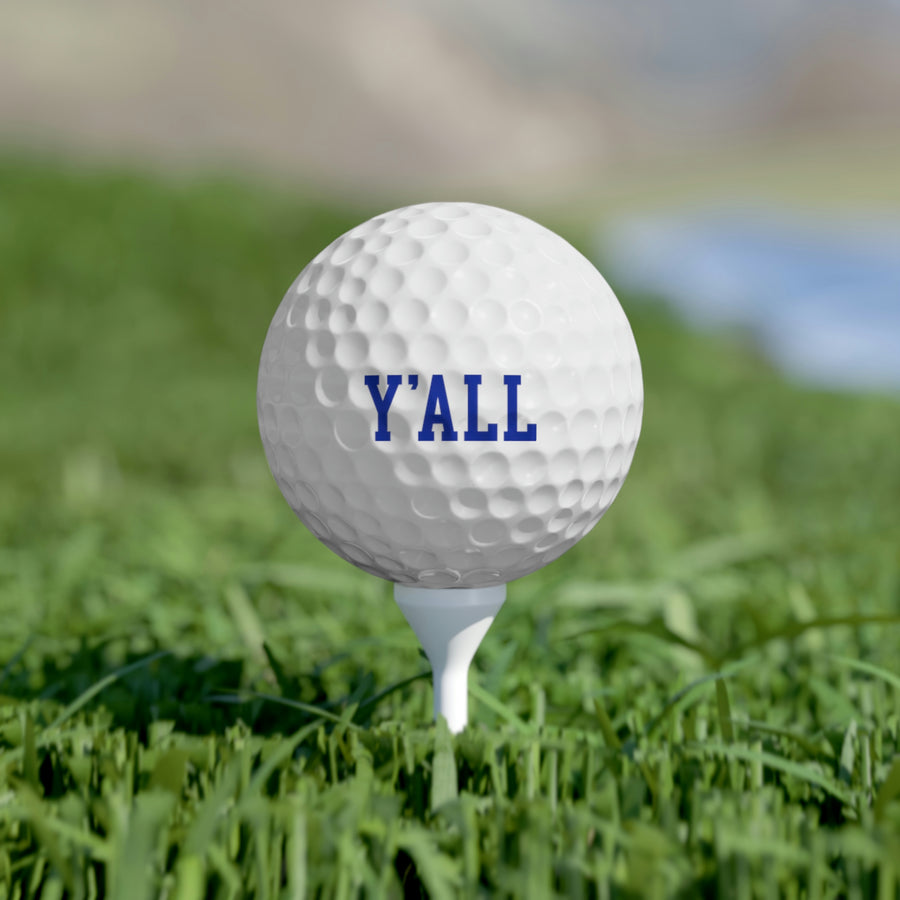 Y'ALL Golf Balls (6 Pack)