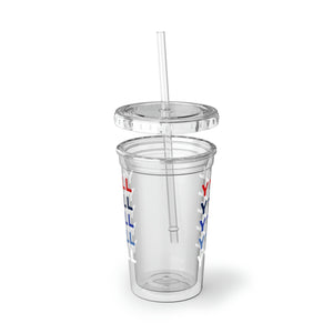 Y'all Cup With Lid, Straw