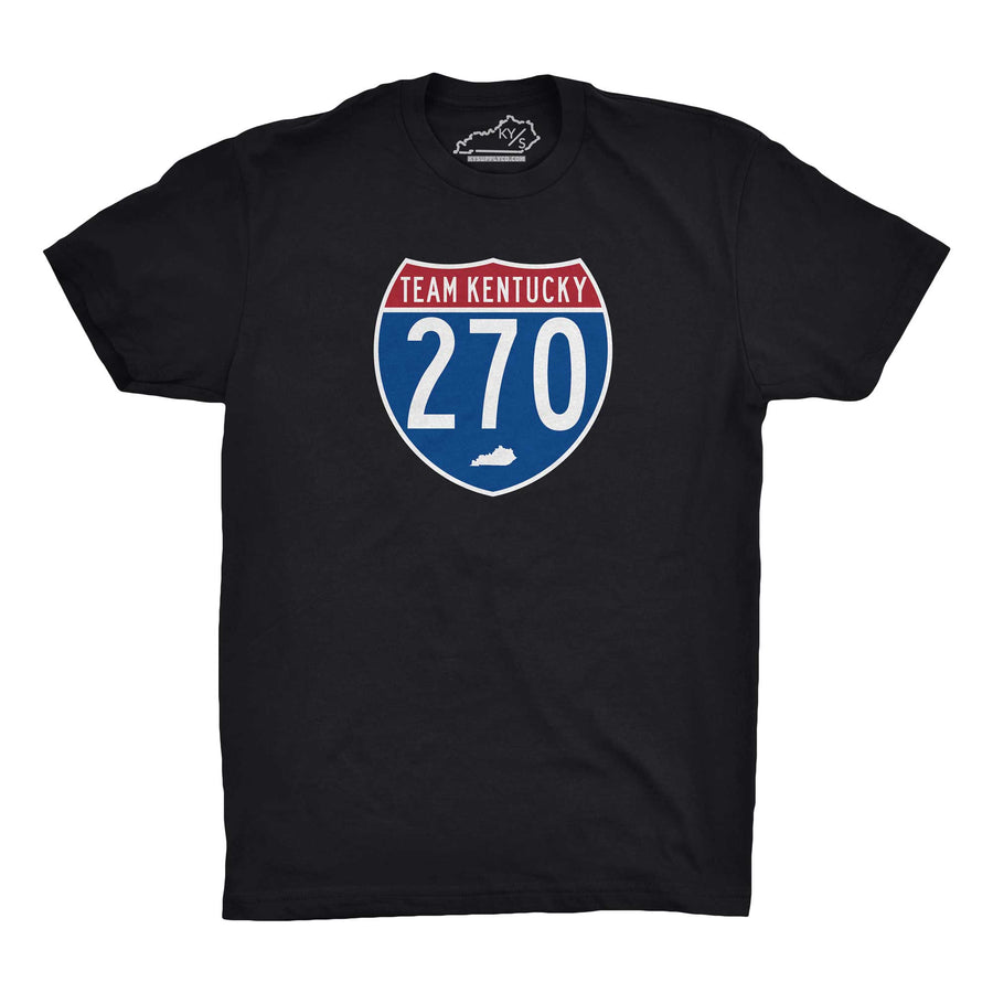 Interstate 270 Tornado Relief Tshirt Black