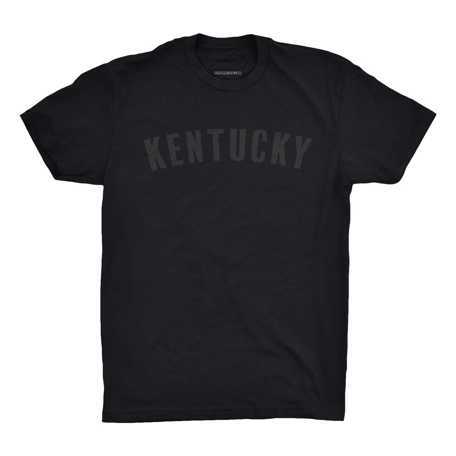 Kentucky Black on Black Tonal Tshirt