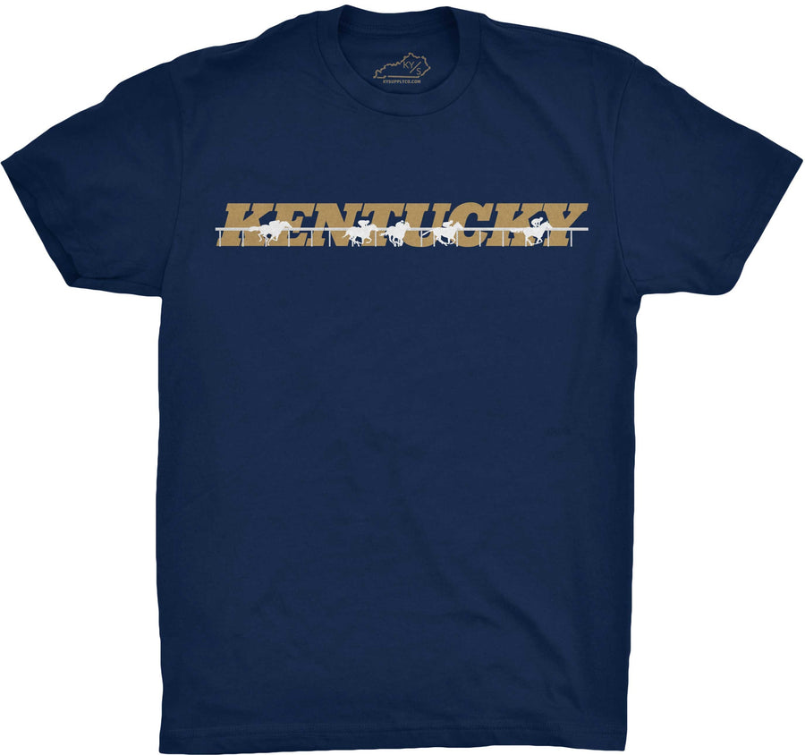 Kentucky Railbird Tshirt Navy