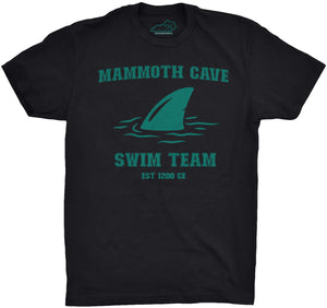 Mammoth Cave Swim Team Tshirt Black