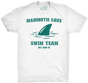 Mammoth Cave Swim Team Tshirt White