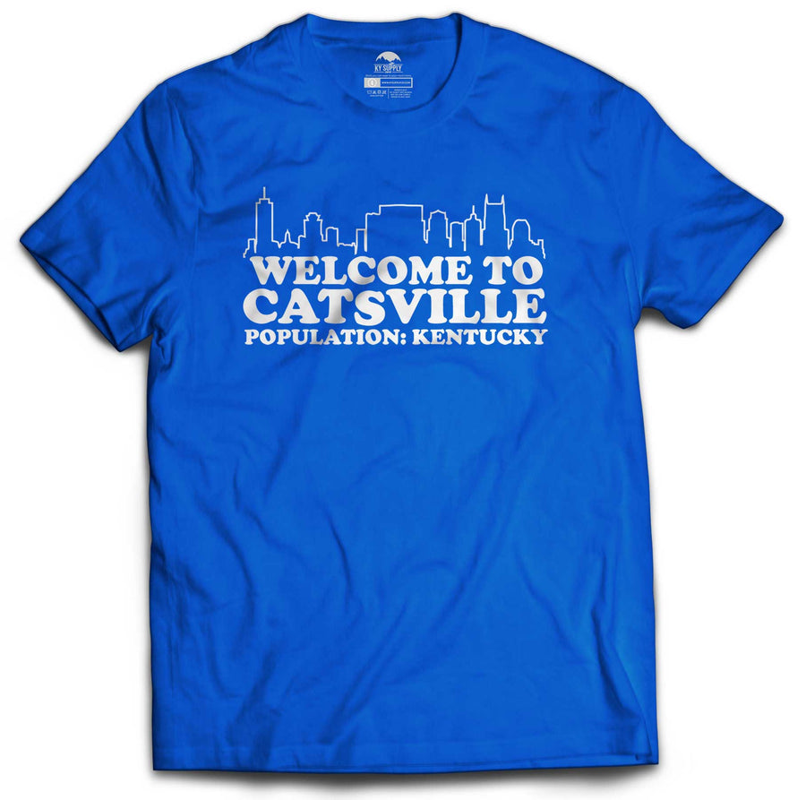 WELCOME TO CATSVILLE TSHIRT