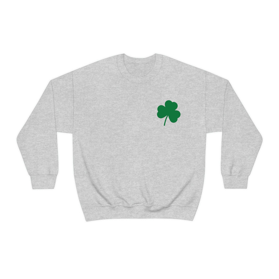 Irish Shamrock Sweatshirt Grey
