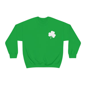 Irish Shamrock Sweatshirt Kelly Green