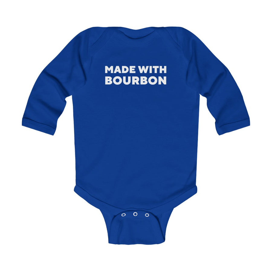 Made With Bourbon Onesie Royal